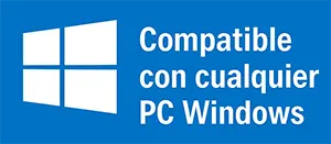 Compatible únicamente con Windows (no disponible para Mac)